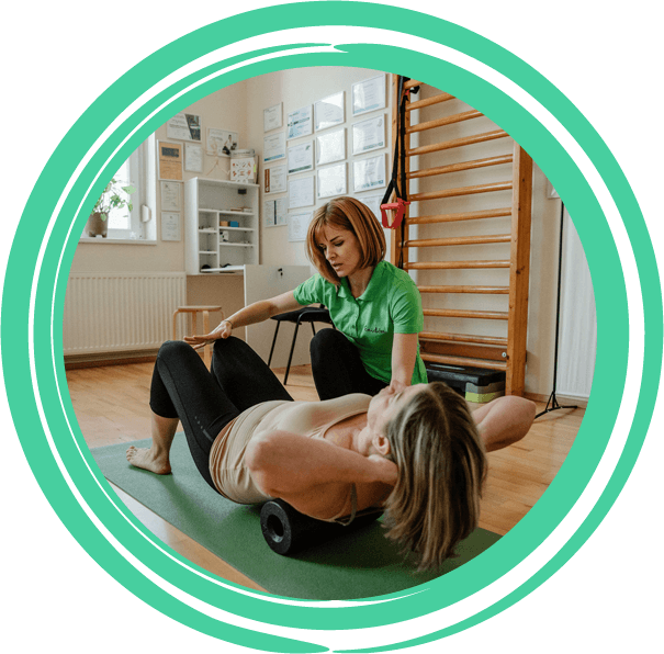 Fascia kezelés, hengerezés